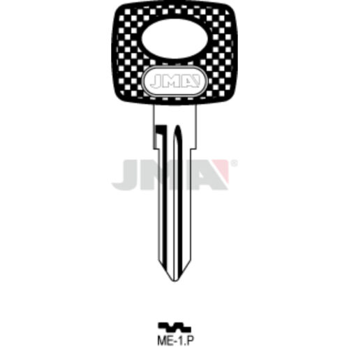 Chei Otel Plastic Negru ME-1.P